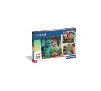 Clementoni - Puzzle Enfant 3X48 Pièces Disney Pixar Walt Disney - Fabriqué en Italie, 25065