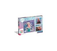 Clementoni - Puzzle Enfant 3X48 Pièces Frozen Walt Disney - Fabriqué en Italie, 25021