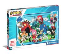 Clementoni Sonic Supercolor puzzel Sonic-180 stukjes, kinderen 9 jaar, puzzel ca