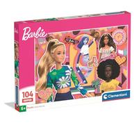 Clementoni - Puzzle Enfant Barbie Super 104 Pièces - 6 Ans et + - Jeu de société coloré - Idée Cadeau