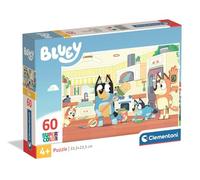Clementoni - Puzzle Enfant Bluey 60 Pièces - 4 Ans et + - Jeu de société ludique, Image colorée, Concentration - Idée Cadeau Enfant