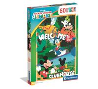 Clementoni - Puzzle Enfant Mickey Maxi 60 Pièces - 4 Ans et + - Jeu de société Disney - Idée Cadeau