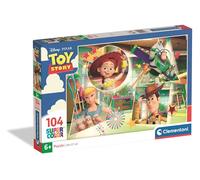 Clementoni - Puzzle Enfant Toy Story 104 Pièces - 6 Ans et + - Jeu de société éducatif, Aventure Pixar, logique - Idée Cadeau