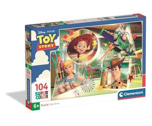 Clementoni - Puzzle Enfant Toy Story 104 Pièces - 6 Ans et + - Jeu de société éducatif, Aventure Pixar, logique - Idée Cadeau