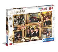 Clementoni | Puzzle Harry Potter 180 Pièces pour Enfants 7 Ans+ | Supercolor | Puzzle Enfant 48,5 x 33,5 cm | Jeu de Concentration | Cadeau Fille Garçon | sans Écran | Activité Manuelle