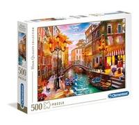 Clementoni puzzle High Quality- Coucher de soleil sur Venise 500 pièces Multicolore G
