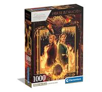 Clementoni Puzzle House of The Dragon, 1000 Pièces, Puzzle pour Adultes 14-99 Ans, Fabriqué en Italie, 39903