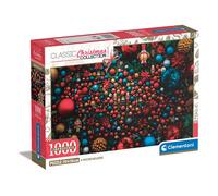 Clementoni Compact 1000 pièces - Impossible, Ambiance de Noël