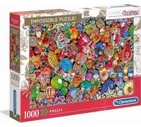CLEMENTONI Puzzle Impossible : Noël scintillant 1000 pièces