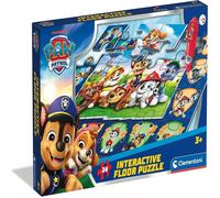 Clementoni Puzzle Interactif Au Sol Paw Patrol 24 Pièces 3+ Ans Avec Stylo