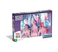 Clementoni Puzzle enfant K-Pop Demon Hunters 104 pièces Dès 6 ans 38 x 27 cm