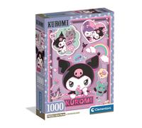 Clementoni – Puzzle 1000 pièces Kuromi – Design Kawaii – 14 ans et + – Idée cadeau
