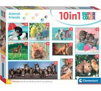 CLEMENTONI Puzzle Les amis des animaux 10v1