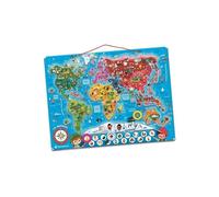 CLEMENTONI - Puzzle magnétique du monde