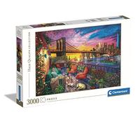 Puzzle 3000 pièces Clementoni Manhattan Balcony Sunset E