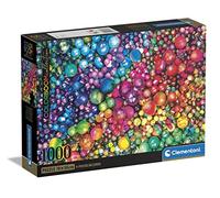 Clementoni | Puzzle Marbles pour Adultes 10 Ans+ | 1000 Pièces en Carton Recyclé |ColorBloom Collection | Image Abstraite | Format 70 x 50 cm | Poster Inclus | Service Pièces Manquantes