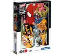 Clementoni Puzzle Marvel 80 Ans 1000 Pièces Super Héros Ironman Puzzle Loisirs