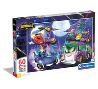 Clementoni Puzzle Maxi Batwhells 60 Pièces - Supercolor, Puzzle pour Enfants, Fabriqué en Italie, 26597