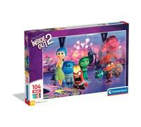 Clementoni Puzzle Maxi Super Color 104 Pièces 4-6 Ans (62x42 cm) Assorti