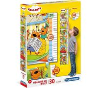 CLEMENTONI Puzzle Mètre Enfant contre Chat 30 pièces
