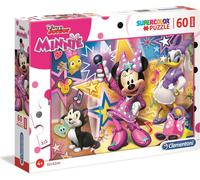 CLEMENTONI Puzzle Minnie Mouse MAXI 60 pièces