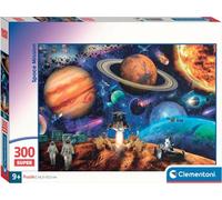 CLEMENTONI Puzzle Mission spatiale 300 pièces