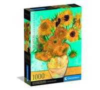 Clementoni Puzzle Musée Van Gogh Les Tournesols 1000 Pièces
