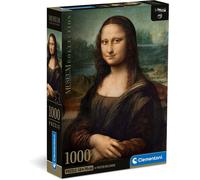 Clementoni Puzzle Museum Collection Leonardo – Gioconda – 1000 pièces