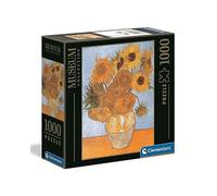 Clementoni Puzzle Museum Collection Van Gogh Tournesols Sun Flowers - 1000 pièces, 50 x 69 cm, classique, unisexe, 14+