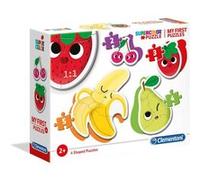 Clementoni puzzle My First PuzzleFruit 4 puzzles Multicolore G