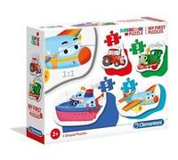 Clementoni puzzle My First PuzzleTransport 4 puzzles Multicolore G