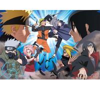 Clementoni Puzzle Naruto 500 pièces - Puzzle 500 pièces enfants & adultes en 49 x 36 cm - Anime Puzzle Enfants de Clementoni 35517