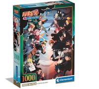 Clementoni Puzzle Naruto Shippuden 1000 Pièces Avec Poster Inclus