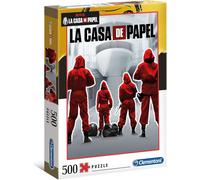 CLEMENTONI Puzzle Netflix : maison en papier 500 pièces