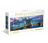 Clementoni Puzzle New York Brooklyn Bridge 1000 Pièces Panorama Voyage Paysage