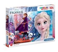 Clementoni puzzle Ozdoby junior Supercolorcongelé 104 pièces Multicolore G