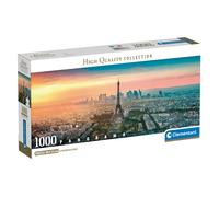 Clementoni Puzzle Paris Panorama 1000 pièces 98 x 33 cm Avec poster Dès 14 ans