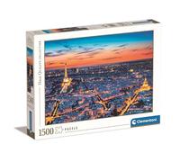 Clementoni – Puzzle Paris View 1500 pièces Multicolore Taille unique (31815)
