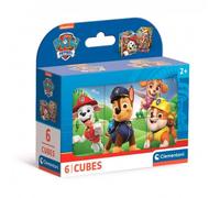 Clementoni Puzzle Paw Patrol Blocks 6 Pièces