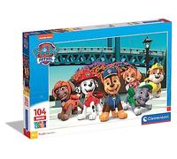 Clementoni | Puzzle Paw Patrol pour Enfants 4-6 Ans | 104 Maxi Pièces | Puzzle Éducatif et Ludique | Dimensions 62 x 42 cm | Personnages Pat’ Patrouille | Pièces Recyclées | Ideé Cadeau