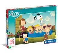 Clementoni Puzzle Peanuts Children 104 Pièces - Supercolor, Puzzle pour Enfants, Fabriqué en Italie, 25770