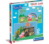 Clementoni Puzzle - Peppa Pig, 2x60 pièces.