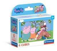 Clementoni Puzzle Peppa Pig – Cube Supercolor 6 pièces – 2-4 ans – Fabriqué en Italie (40659)