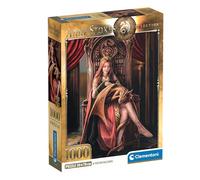 Clementoni - Puzzle pour Adultes 1000 Pièces, Anne Stokes Friends Forever Compact Box, Fabriqué en Italie, 39959