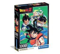Clementoni - Puzzle pour Adultes 1000 Pièces, Dragon Ball Z Compact Box, Fabriqué en Italie, 37051