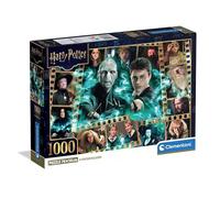 Clementoni - Puzzle pour Adultes 1000 Pièces, Harry Potter - Compact Box, Fabriqué en Italie, 37048