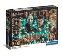 Clementoni - Puzzle pour Adultes 1000 Pièces, Harry Potter - Compact Box, Fabriqué en Italie, 37048