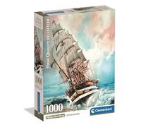 Clementoni - Puzzle pour Adultes 1000 Pièces, HQC Amerigo Vespucci - Compact Box, Fabriqué en Italie, 39948