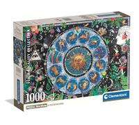 Clementoni - Puzzle pour Adultes 1000 Pièces, HQC Astrological Chart - Compact Box, Boxact Fabriqué en Italie, 39937