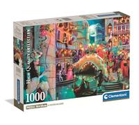 Clementoni Puzzle pour adultes 1000 pièces HQC Carnival Moon Compact Box Fabriqué en Italie 39990